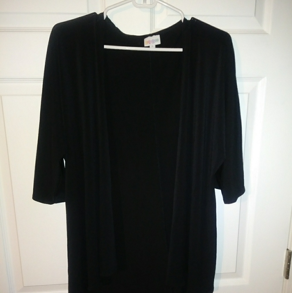 Black Lularoe Lindsay Kimono